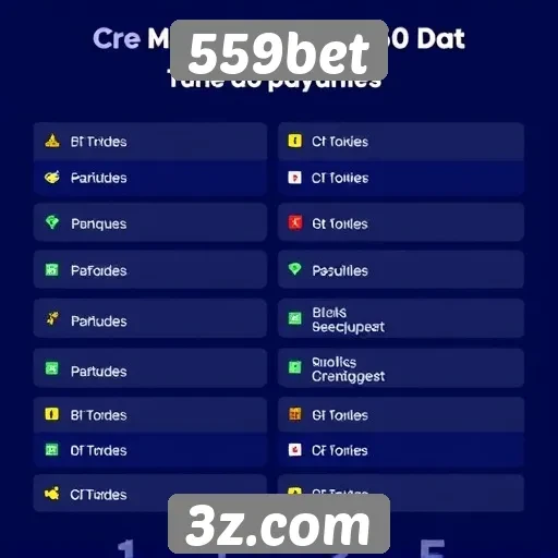 Métodos de pagamento disponíveis na 559bet